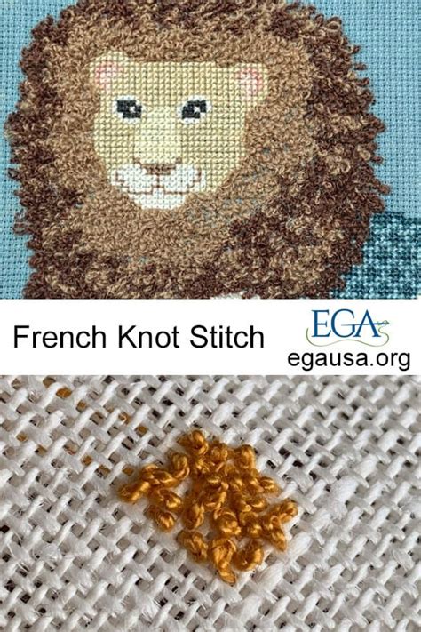 Learn how to embroider hair! French Knot Stitch: A great stitch for flowers, curly hair ...