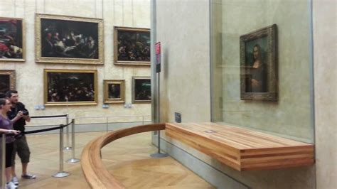 Mona Lisa Seen In The Louvre Musée Du Louvre In Paris Youtube