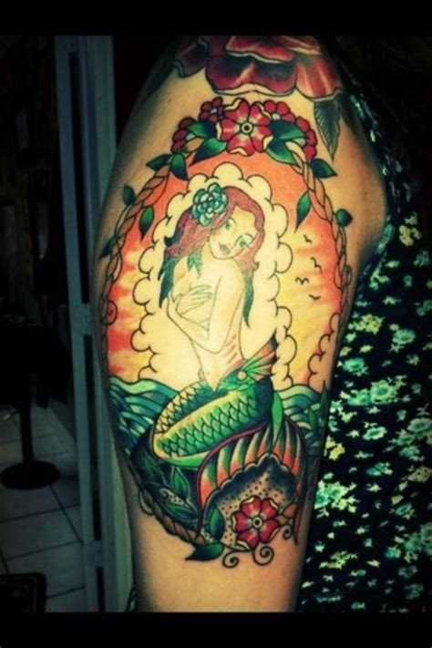 They are described as having the top half of a woman's body and the bottom half is that of a fish. 1000+ images about Tattoos! on Pinterest | Traditional ...