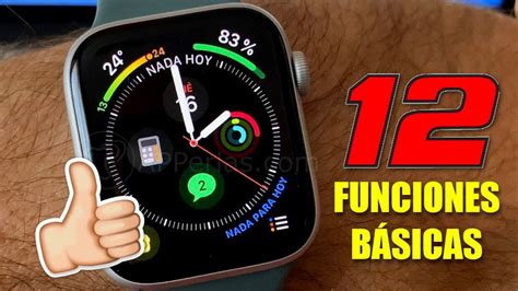 Funciones B Sicas Del Apple Watch Que Debes Saber Tutorial Apple Watch Youtube