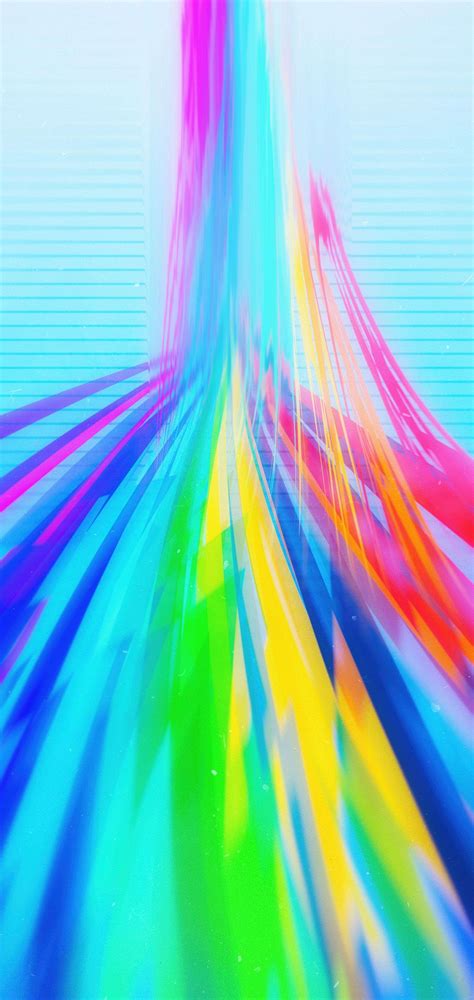 Girly Colored Lines Wallpaper 1440x3040