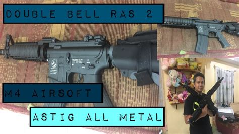 Double Bell Ras Ii 057 M4 Airsoft All Metal Performance Test Youtube