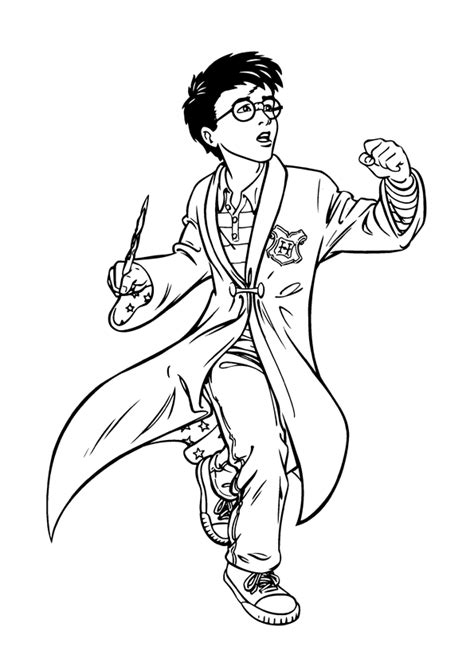 Printable Harry Potter Coloring Sheets