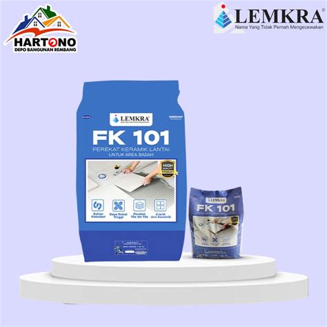 Jual LEMKRA FK 101 SEMEN INSTANT PEREKAT KERAMIK LANTAI Shopee Indonesia