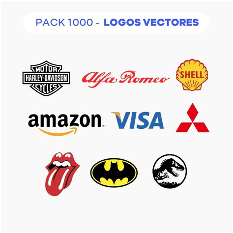 Logos Vectores Pack 1000 Mercado Libre