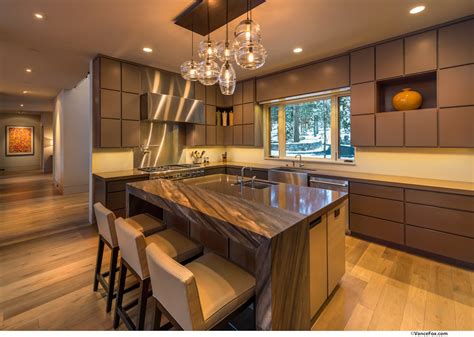 Over island lighting or breakfast bars can be lit up with pendant lights for a simple. Breakfast Bar, Kitchen Island, Home near Lake Tahoe ...