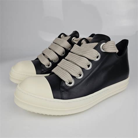 Rick Owens Rick Owens Ramones Jumbo Laces Sneakers New Ss23 Size 45