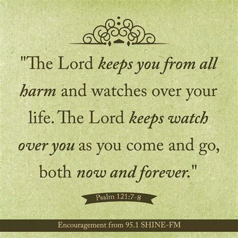 psalm 121 7 8 inspirational quotes pinterest psalm 121 verses and bible