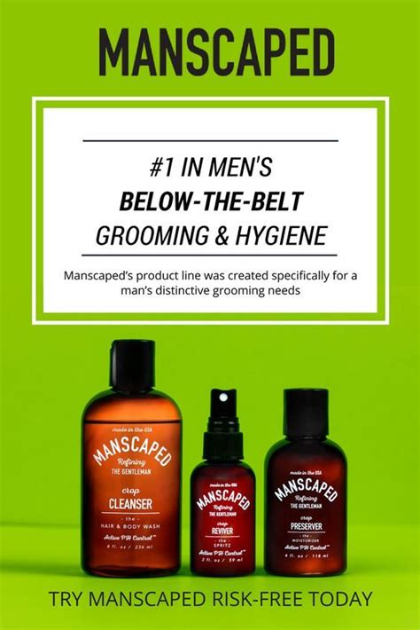 Manscaped Is In Men S Below The Belt Grooming And Hygiene Try Our