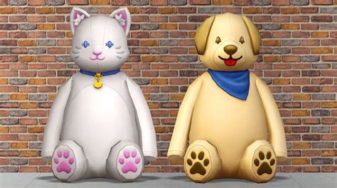 The Big Plushies From The Cats And Dogs Ts4 Ep Pictured In 1st Pic