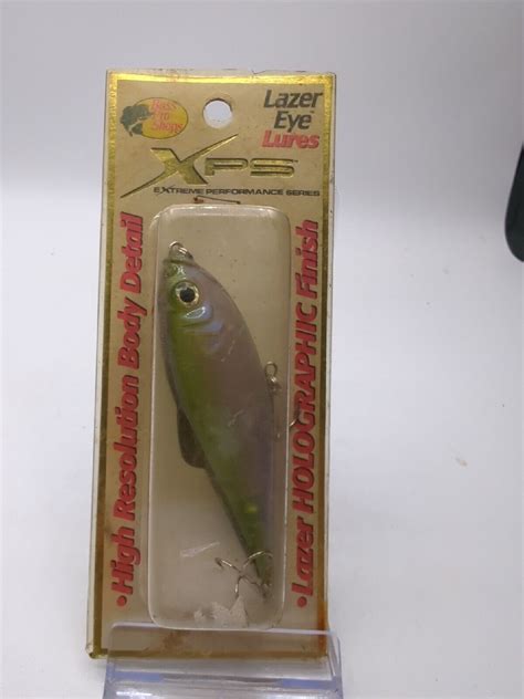 Bass Pro Shop XPS Laser Eye Crankbait Fishing Lure Vintage EBay