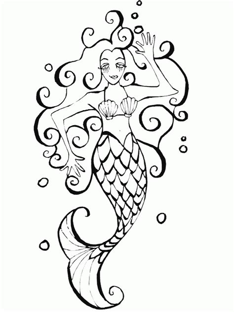 Free Adult Coloring Pages Mermaid Download Free Adult Coloring Pages