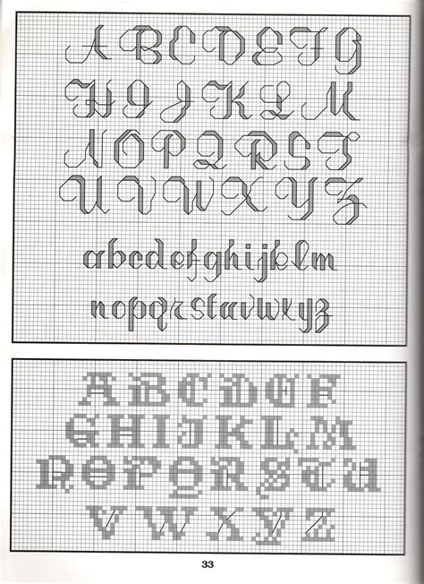 Alphabet Patterns Cross Stitch Letters Cross Stitch Alphabet