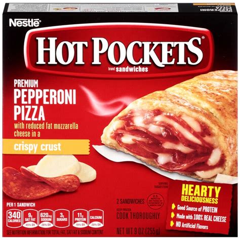 Recall Issued For Pepperoni Hot Pockets Which May Contain Glass And