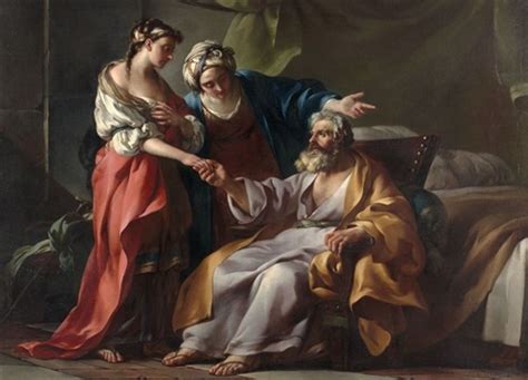 Joseph Marie Vien Sarah Presenting Hagar To Abraham 1749 Mutualart