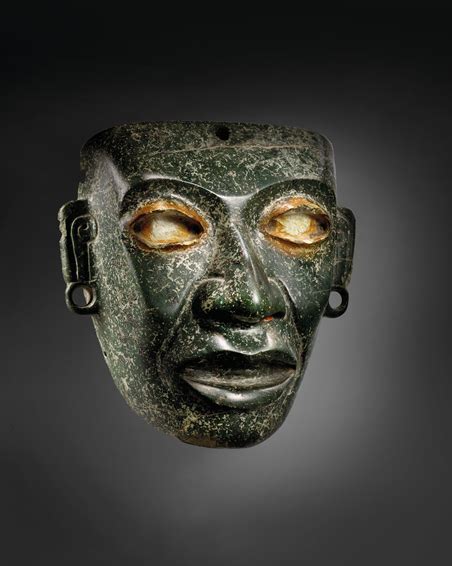 Christies Will Auction Pierre Matisses Teotihuac N Stone Mask And Other Pre Columbian