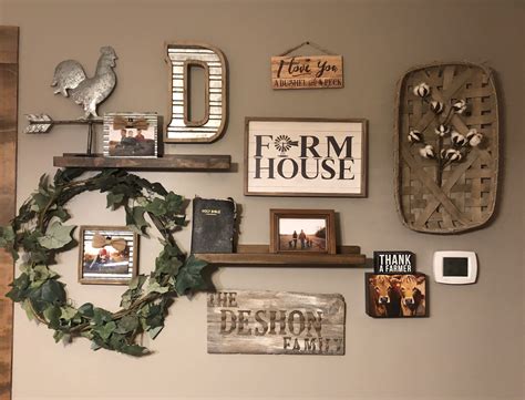 25 Best Rustic Farmhouse Gallery Wall Ideas Artofit