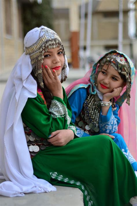 Beautiful People Portrait Of Hazara Girls Having Dress Of Hazaragi
