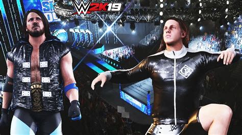 WWE 2K19 Matt Riddle Aj Styles 2020 Smackdown Live Updated Model
