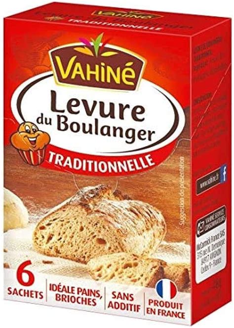 VAHINÉ Levure Du Boulanger Classique Idéale Pain et Brioches sachets de g Amazon fr