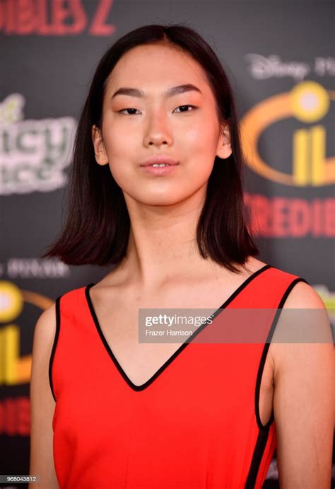 Madison Hu Attends The Premiere Of Disney And Pixars Incredibles 2