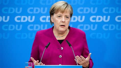 Angela Merkel Apologises Over Maassens Controversial Promotion Bbc News