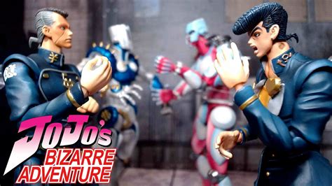 Josuke Vs Okuyasu A Jojos Bizarre Adventure Stop Motion Youtube