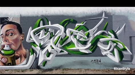 Smog One Graffiti Art Part2 By Risanstyle Youtube