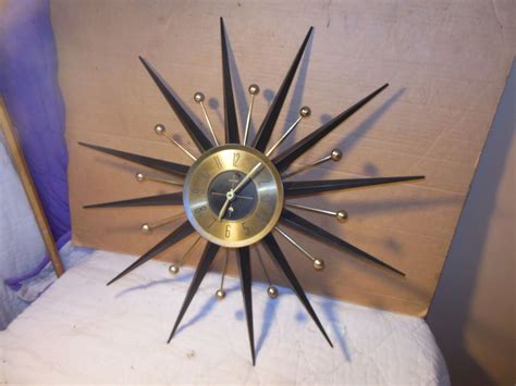 Vintage Starburst Sunburst Welby Eames Atomic Mid Century Modern Era