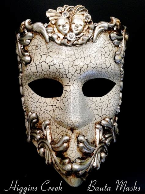 Dollar Shipping Mens Bauta Mask Mens Masquerade Mask With Rhinestones