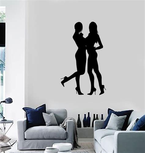 Wall Vinyl Decal Beautiful Bikini Girls Striptease Dancer Strip Bar N — Wallstickers4you