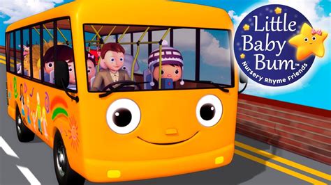 Wheels On The Bus Nursery Rhymes For Babies By Littlebabybum Abcs
