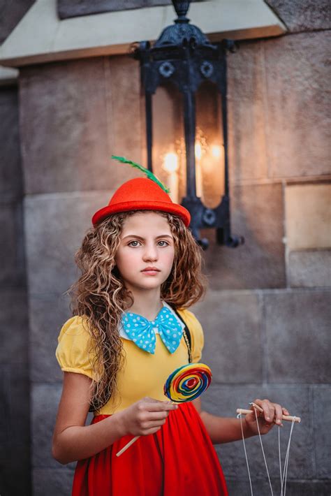 Pinocchio Outfitpinocchio Costumegirls Twirl Dressdisney Etsy