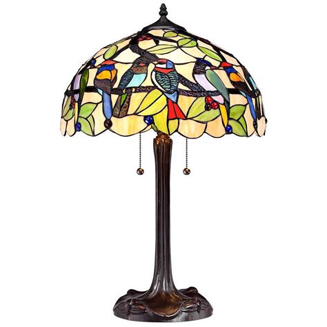 Find match of column separted values in another table. Tropical Birds Robert Louis Tiffany Table Lamp - #W7860 ...