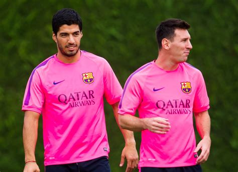 Luis Enrique Hails Lionel Messi Luis Suarez And Gives Transfer Update