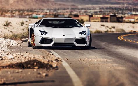 Download Wallpaper 1280x800 Lamborghini Aventador Lp700 4 White