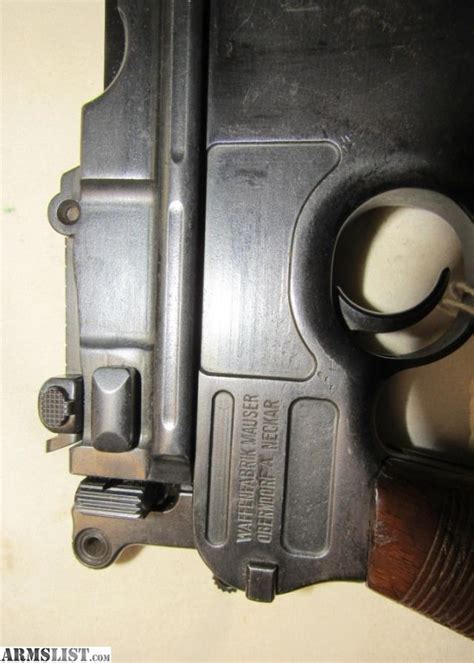 Armslist For Sale Mauser C96 Broomhandle 763x25