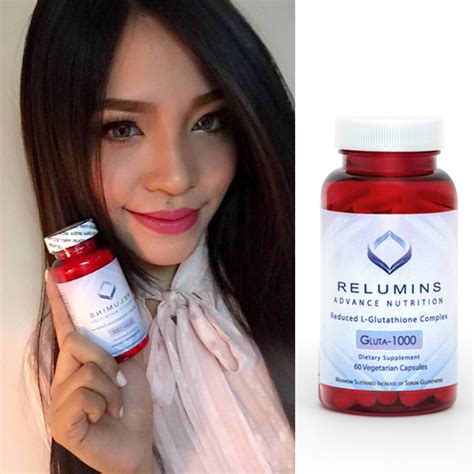 Authentic Relumins Advance Nutrition Reduced L-Glutathione ...
