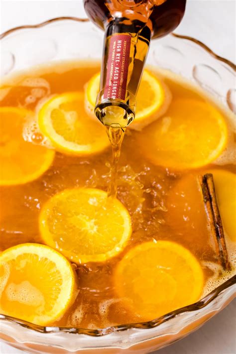 Holiday orange wassail punch