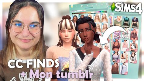 Cc Finds Mon Tumblr Sims 4 ☽ Youtube