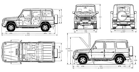 İstek üzerine mat siyah ve parlak tornalanmış opsiyon. Blueprint Mercedes Clase G Long
