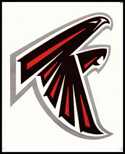 Atlanta Falcons Nfl Team Logo License Football Indoor Decal Sticker