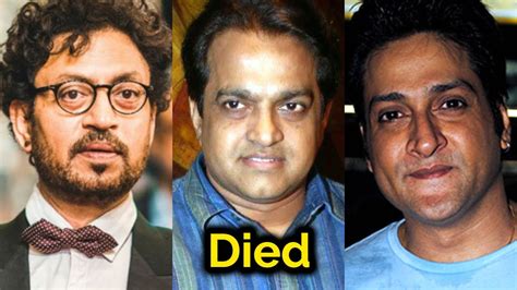 Famous Bollywood Actors Who Died In 2020 Youtube