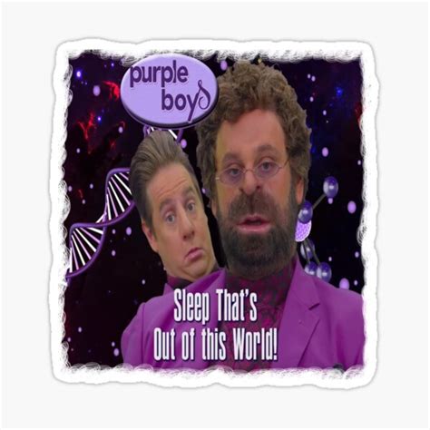 Purple Boys Tim And Eric Sticker For Sale By Openstill Redbubble