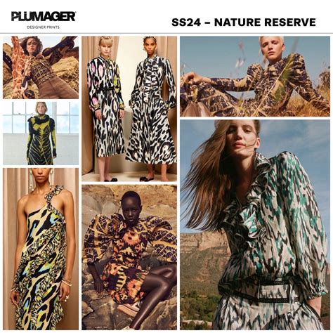 Spring Summer Print Trend Forecast Nature Reserve Fashion