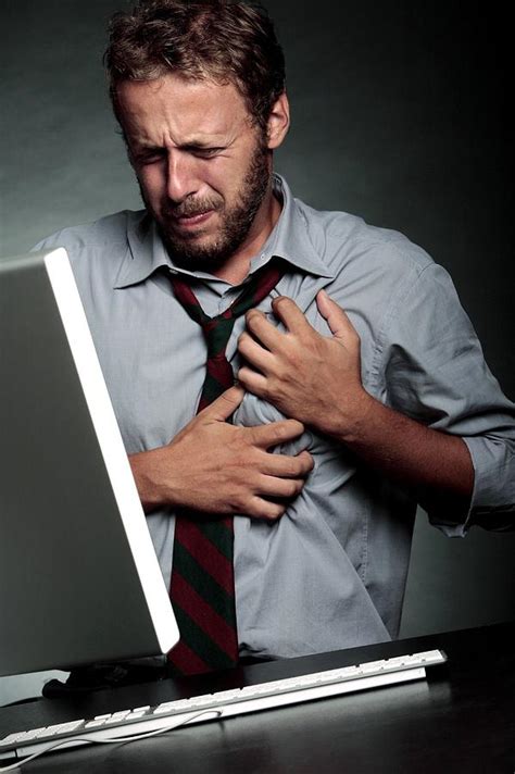 Stress Related Heart Attack Photograph By Mauro Fermariello Fine Art