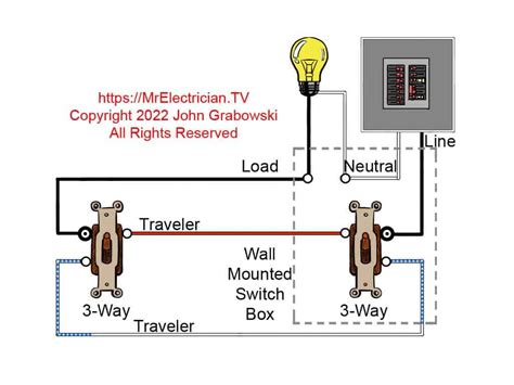 Residential Wiring Diagrams 3 Way Switch Circuit Diagram