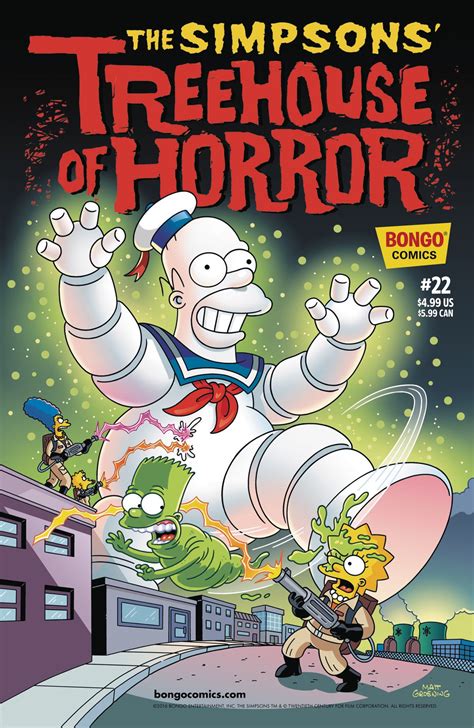 The Simpsons Treehouse Of Horror 22 Fresh Comics