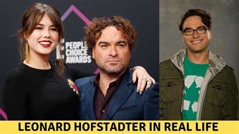 Johnny Galecki Leonard Hofstadter The Big Bang Theory Cast Youtube
