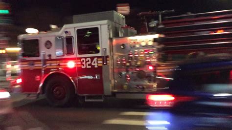 FDNY Engine Responding With EQ B Rumbler YouTube